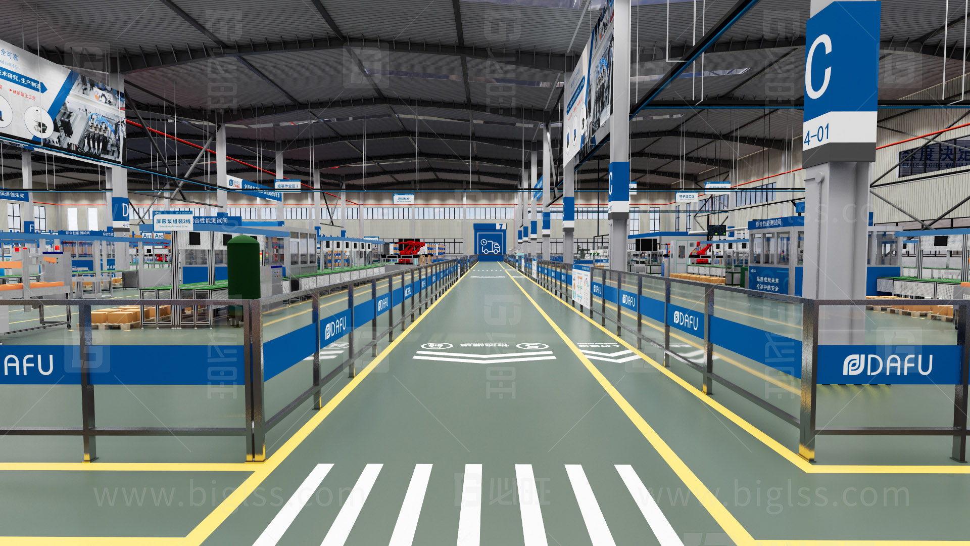 工廠目視化，車間目視化，目視化設計，空間設計