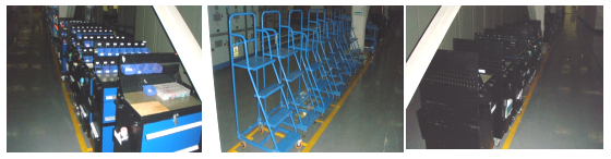 工具車編號定位擺放  工具車編號定位擺放