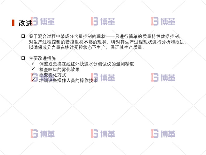 改進(jìn) 上海制藥廠生產(chǎn)過(guò)程控制分析案例 改進(jìn)